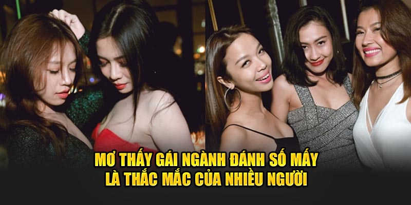 Mơ thấy gái ngành đánh số mấy là thắc mắc của nhiều người